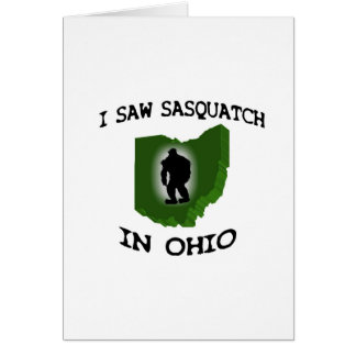 J'ai vu Sasquatch en Ohio