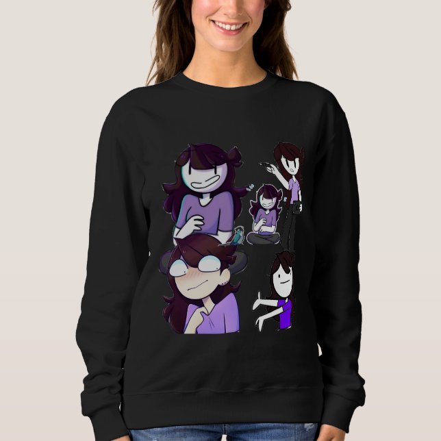 😂😂jaiden animations😂😂jaiden animations😂😂😂 sweatshirt (Vorderseite)