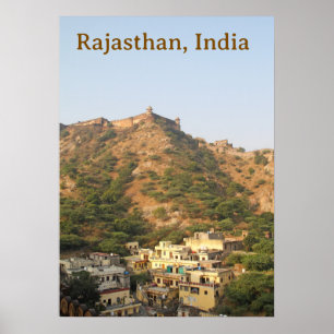 Jaigarh-Fort nahe Jaipur, Rajasthan, Indien Poster