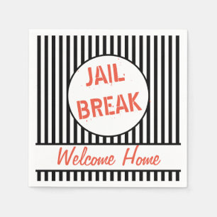 Jail Break Welcome Zuhause Serviette