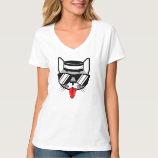 Jailbird Cat Spaß T-Shirt