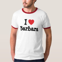 J'aime Barbara heart T-Shirt