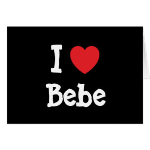 J'aime Bebe heart T-Shirt
