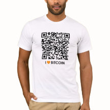 J'aime Bitcoin - faites votre propre T-shirt de
