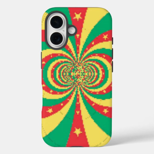 J'aime Cameroon iPhone 16 Hülle (Rückseite)