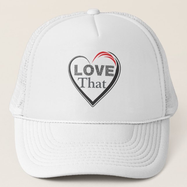 J'aime ce casquette de routier (Devant)