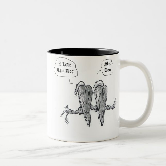 J'aime cette tasse de chien (Droit)