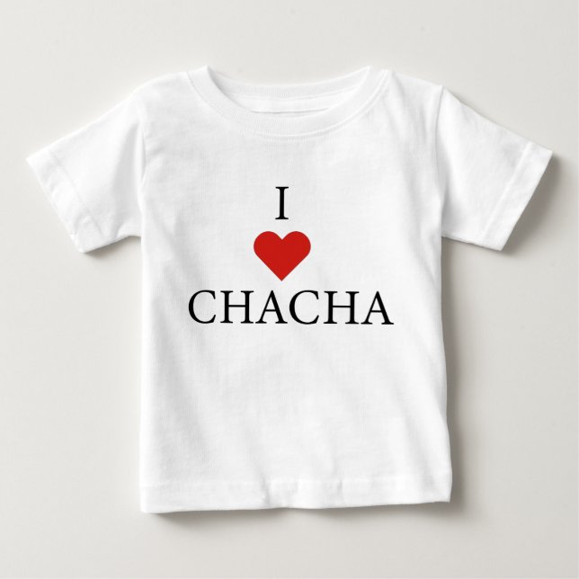 J'AIME CHACHA Baby T-shirt  (Devant)
