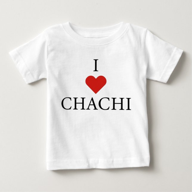 J'AIME CHACHI Baby T-shirt  (Devant)