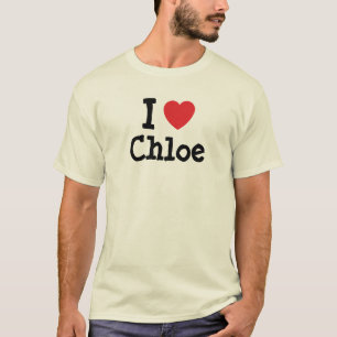 J'aime Chloe heart T-Shirt