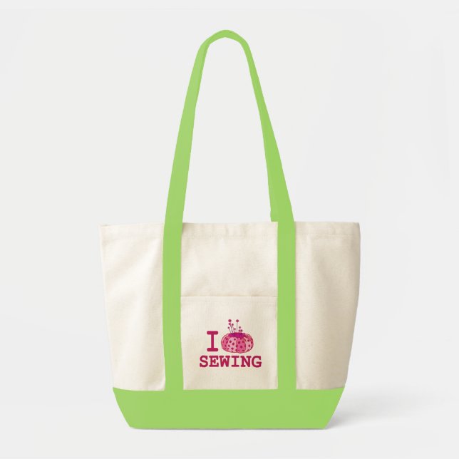 J'aime coudre le sac (Devant)