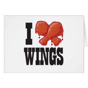 J'aime des ailes de poulet