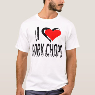 J'aime des côtelettes de porc -- T-shirt