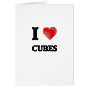 J'aime des cubes