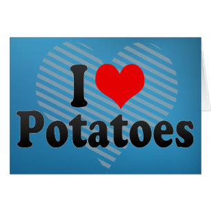 J'aime des pommes de terre
