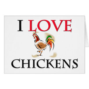 J'aime des poulets