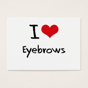 J'aime des sourcils