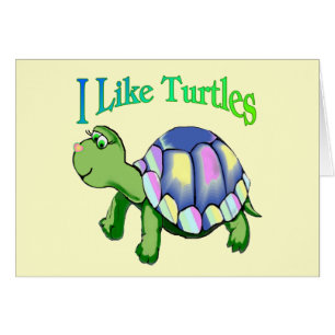 J'aime des tortues