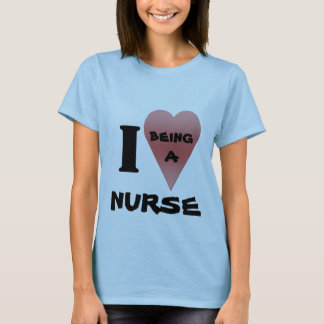 J'aime être un T-shirt d'infirmière