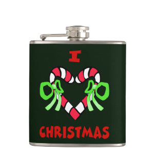 J'aime flacon de Noël