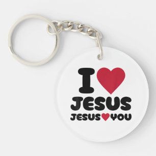 J'aime Jésus et Jésus t'aime chrétien