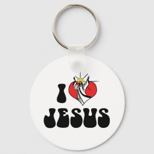 J'aime Jésus Porte-clés