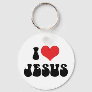J'aime Jésus Porte-clés