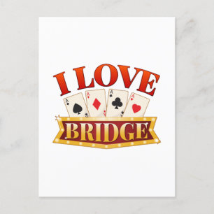 J'aime Joueur de carte de pont