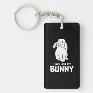 J'Aime Juste Mon Lapin Mignons lapins blancs