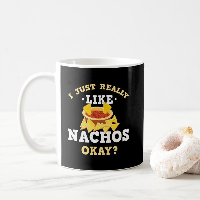 J'aime juste vraiment la tasse drôle de citation (Avec donut)
