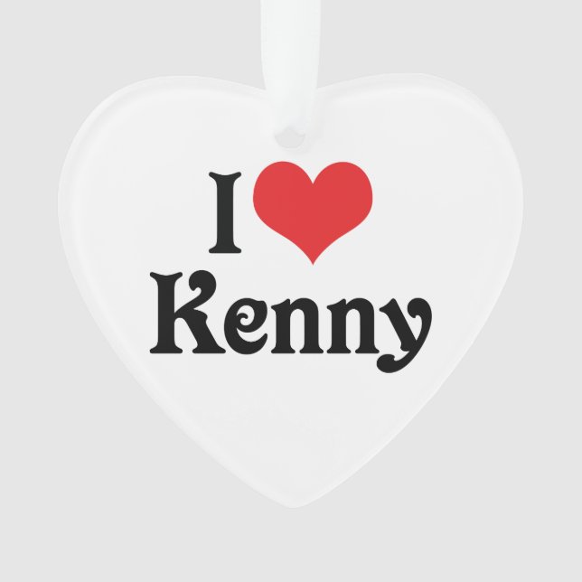J'aime Kenny (devant)