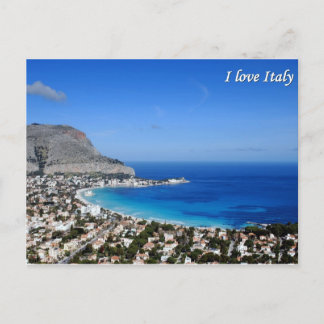 J'aime la carte postale de l'Italie