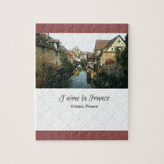 J'aime La Frankreich-Puzzlespiel - Colmar,