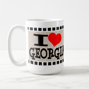 J'aime la Géorgie - tasses