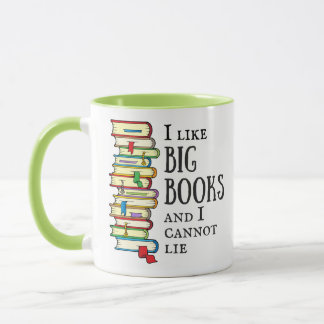 J'aime la grande tasse de café de livres