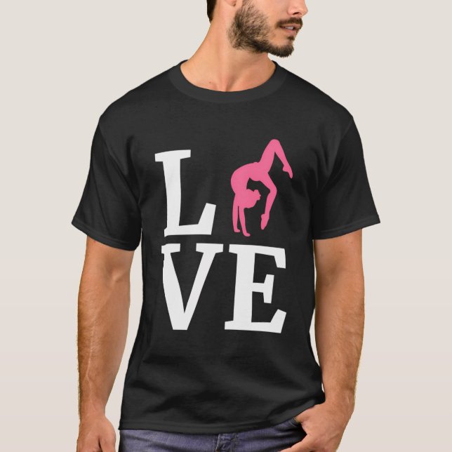 J'Aime La Gymnastique Sweat - shirt à capuche Spor (Devant)