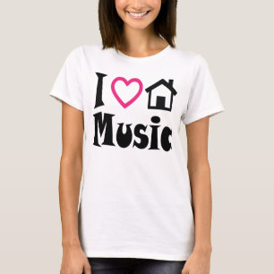 J'aime la lumière de T-shirt de musique de Chambr