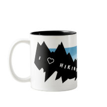 J'aime la randonnée mug