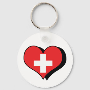 J'aime la Suisse Porte-clés