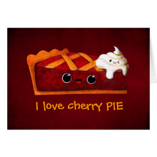 J'aime la tarte aux cerises
