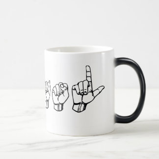J'aime la tasse d'ASL