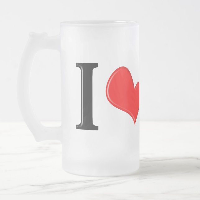 J'aime la tasse de baskets (Gauche)
