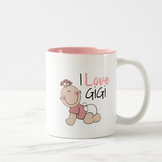 J'aime la tasse de café de GiGi (Droit)