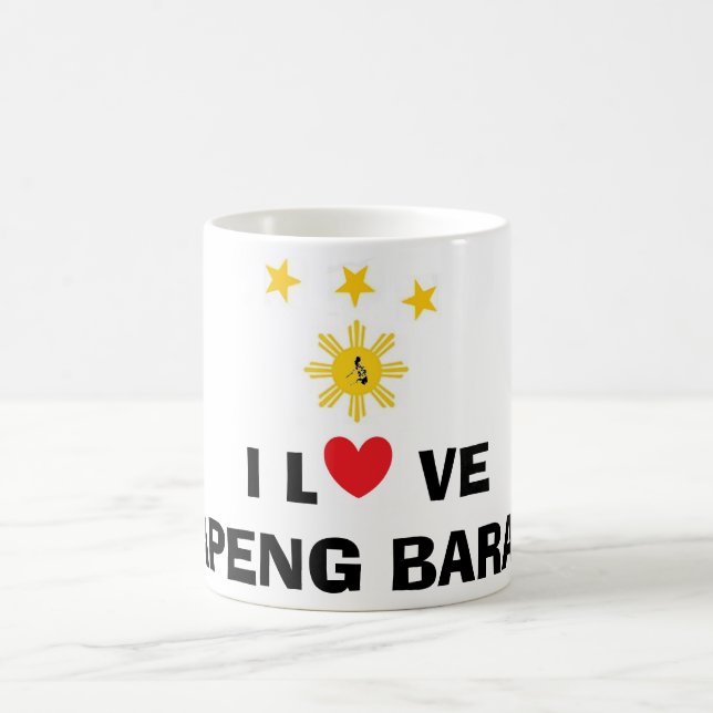 J'aime la tasse de café de Kapeng Barako (Centre)