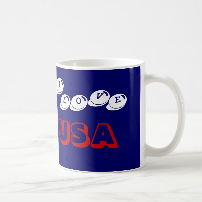J'AIME LA TASSE DE CAFÉ DES ETATS-UNIS (Droite)