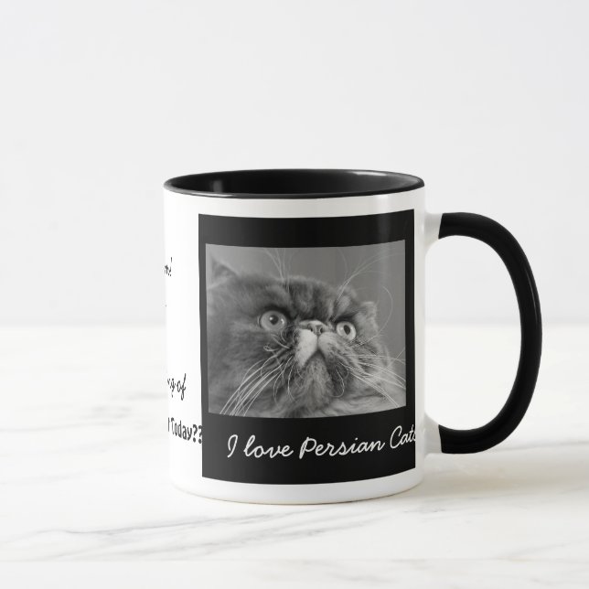 J'aime la tasse de chats persans ! (Droite)