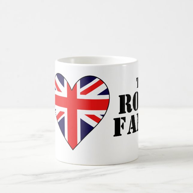J'aime la tasse de famille royale (Centre)