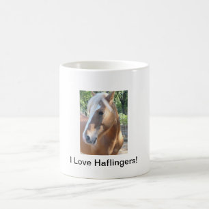 J'aime la tasse de Haflingers