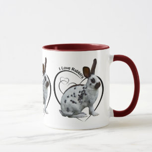 J'aime la tasse de lapins