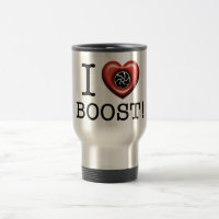 J'aime la tasse de poussée de Turbo